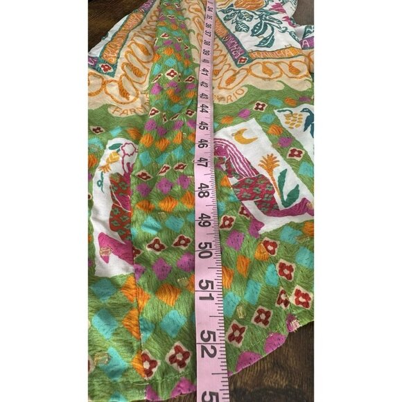 NWT Farm Rio Oasis Summer tropical one shoulder oversized floral dress-Small - Picture 10 of 12